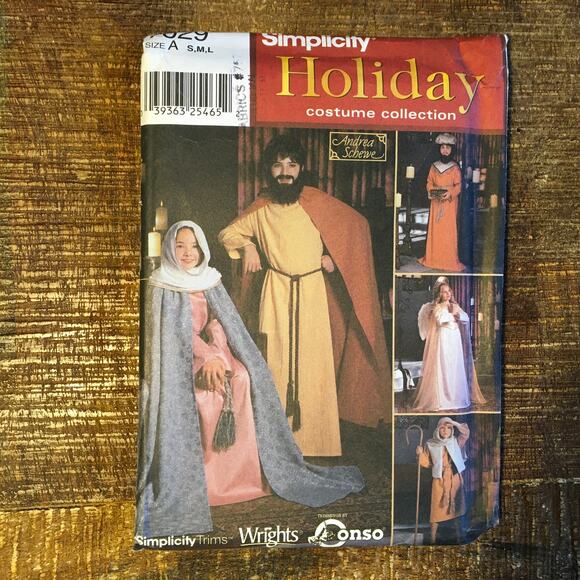 Simplicity Sewing Pattern 7029 Kids Nativity Christmas Pageant Costumes UNCUT - Picture 1 of 2